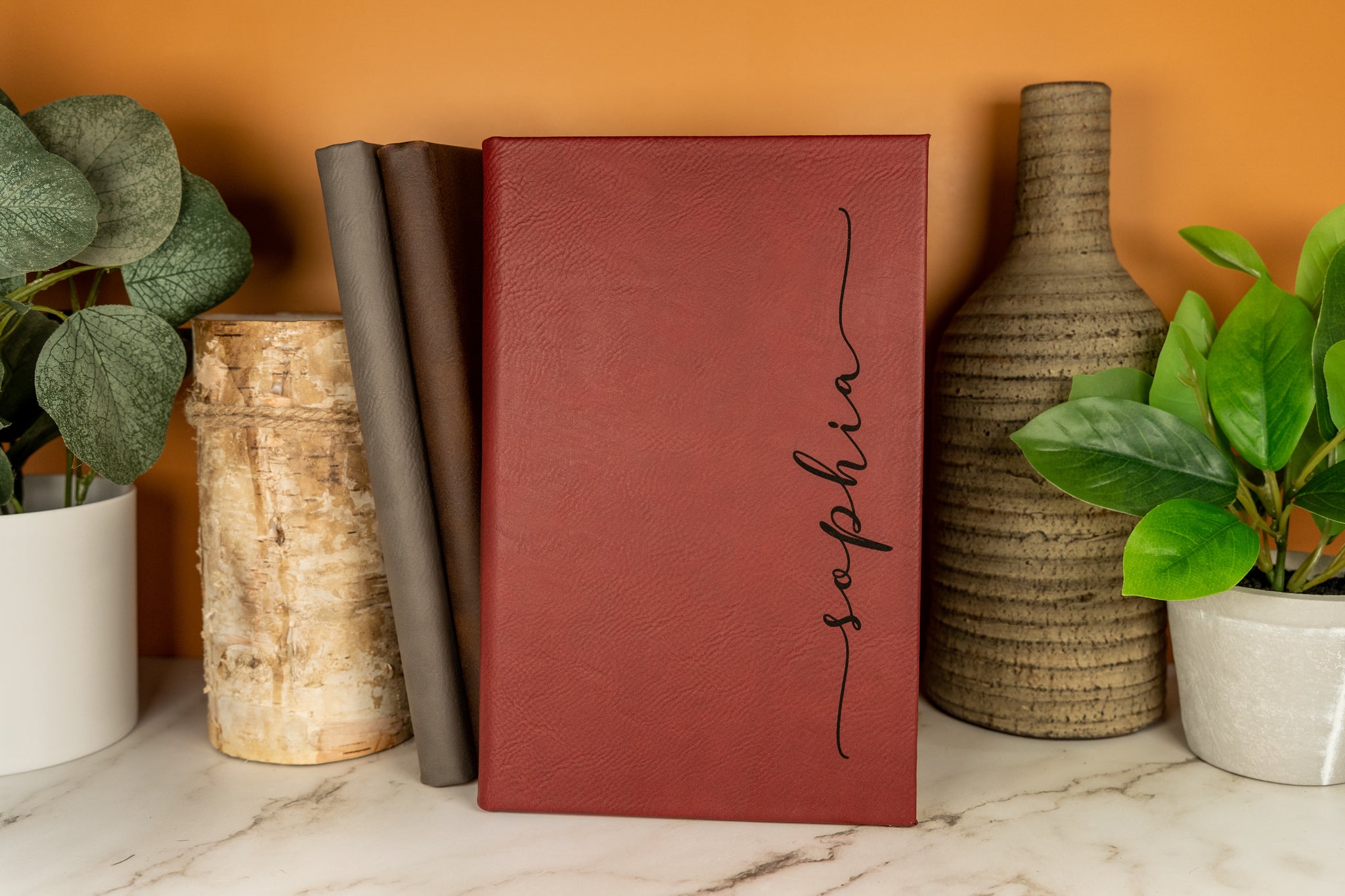 Personalized Leather Notebook