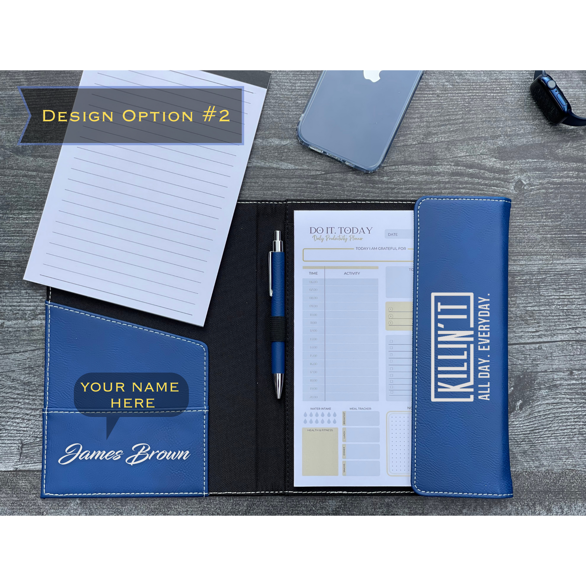 Personalized Refillable Portfolio For Entrepreneurs