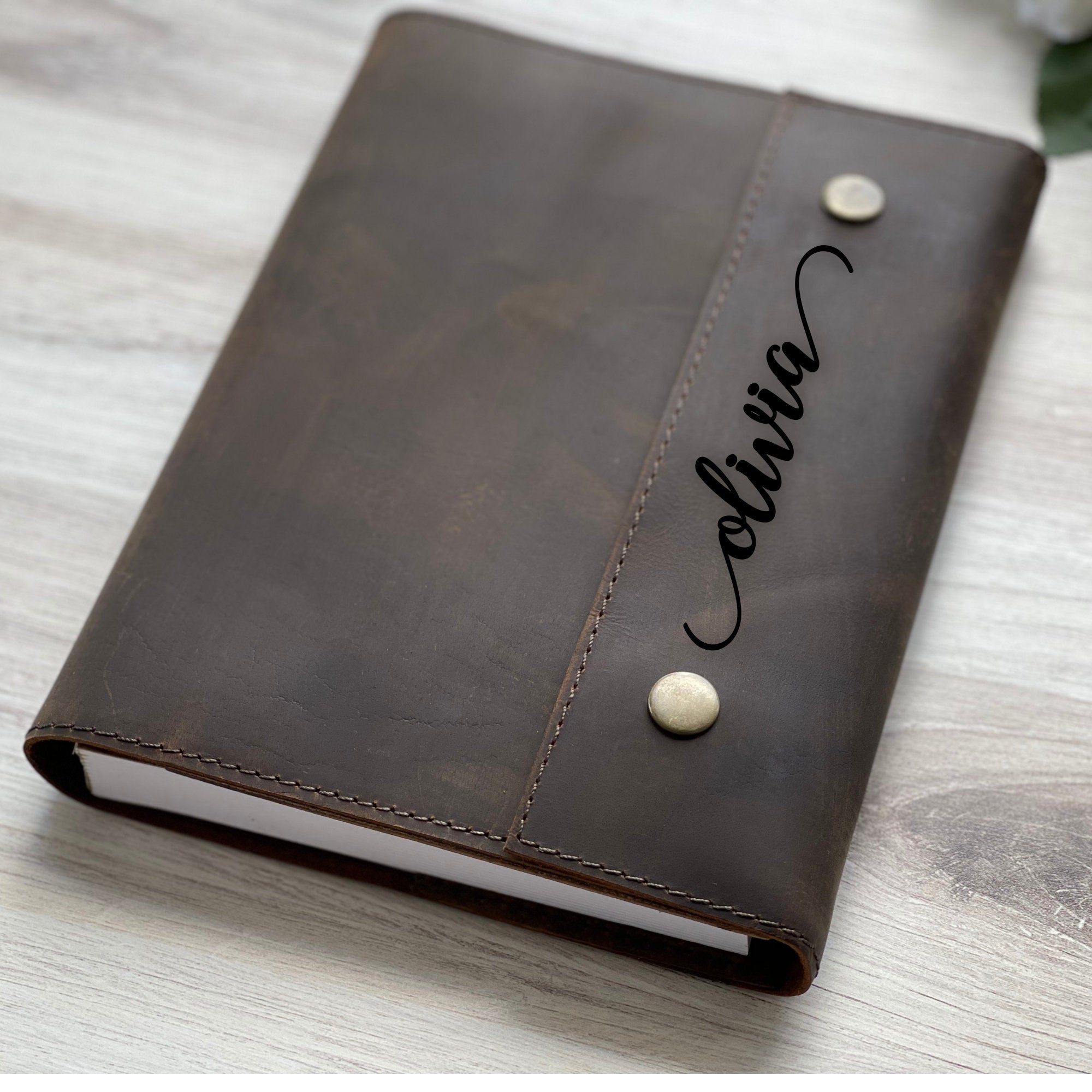 Refillable Leather Planner + 2022 Planner