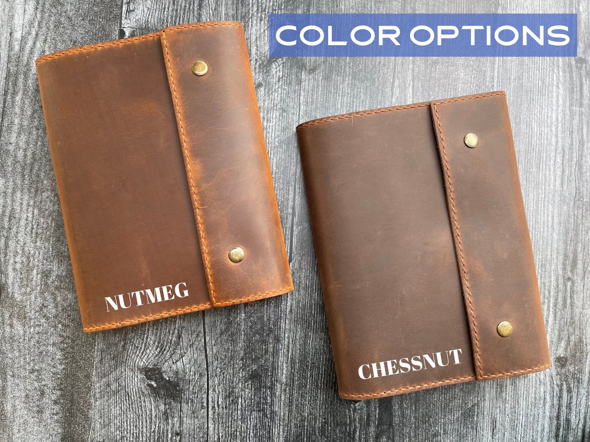 Personalized Leather Journal, A5 size Refillable Leather Cover, Bullet Journal with Journal, Travel Notebook,