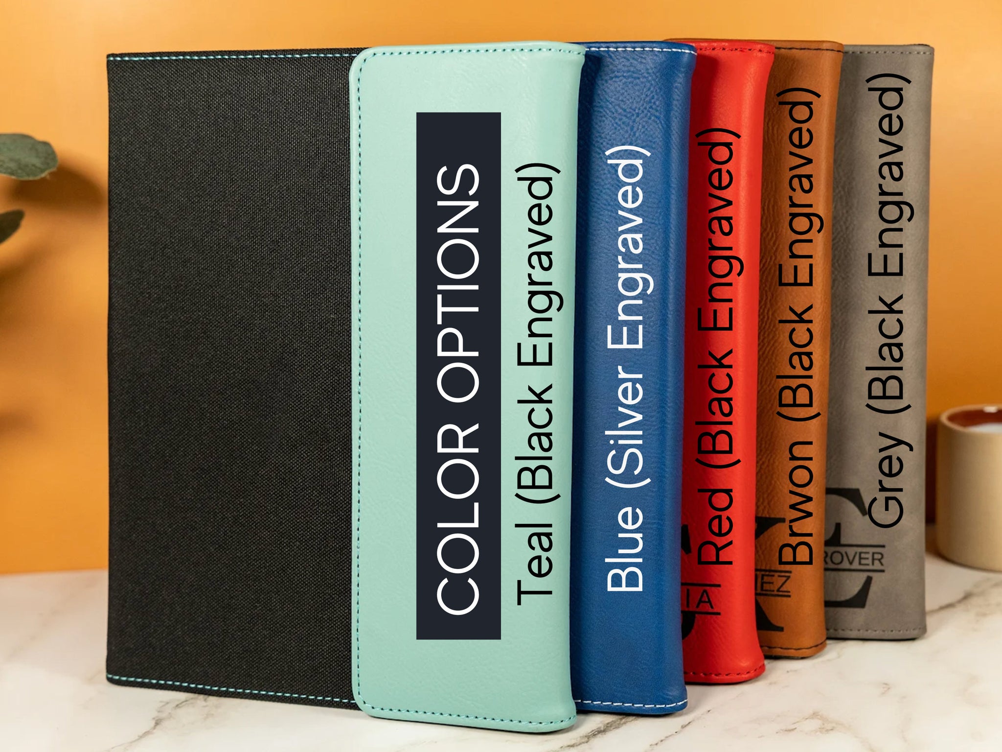 Personalized Portfolio with Refillable Notepad, Business Essentials