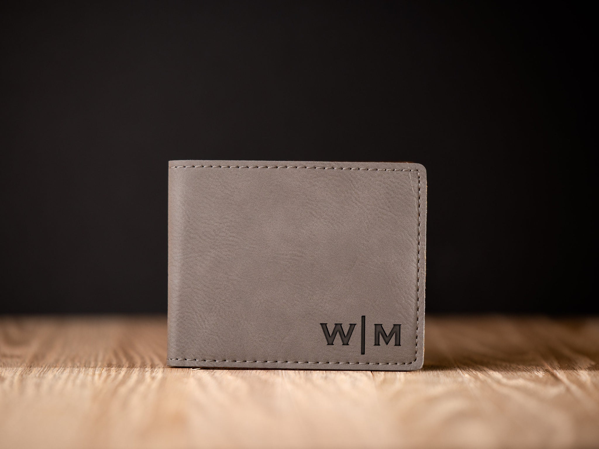 Engraved Men's Wallet, Custom Monogrammed Wallet, Gift For Him, Groomsman Wallet, Custom Wallet, Father's Day Gift, Custom Wallet For Men